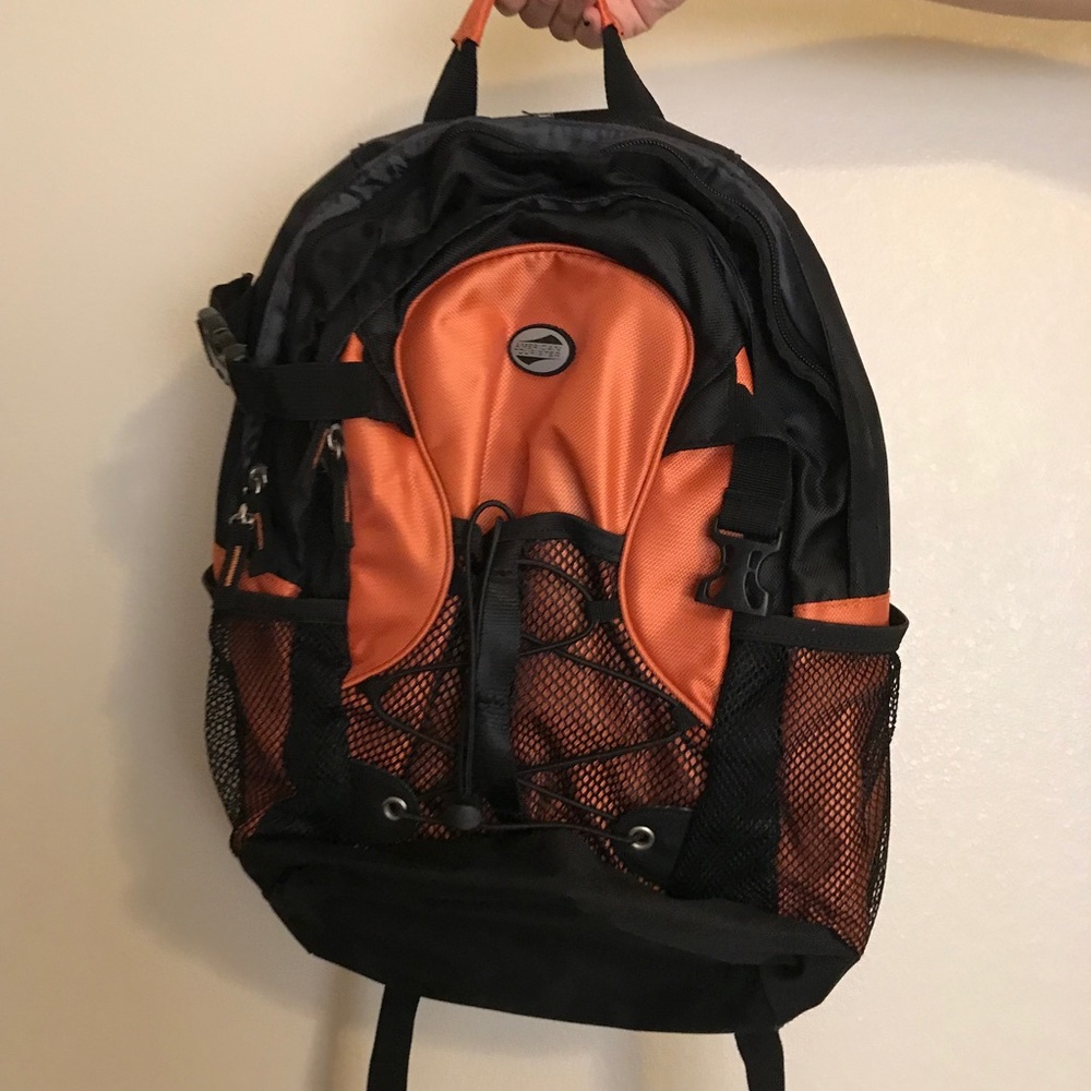 NWOT American Tourister Orange Backpack
